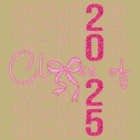 Class Of 2025 Coquette Senior 2025 Graduation Back To Cooling Performance Crew T-Shirt