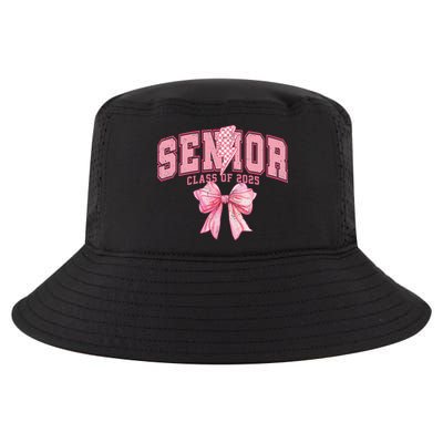 Class Of 2025 Coquette Senior 2025 Graduation Back To Cool Comfort Performance Bucket Hat