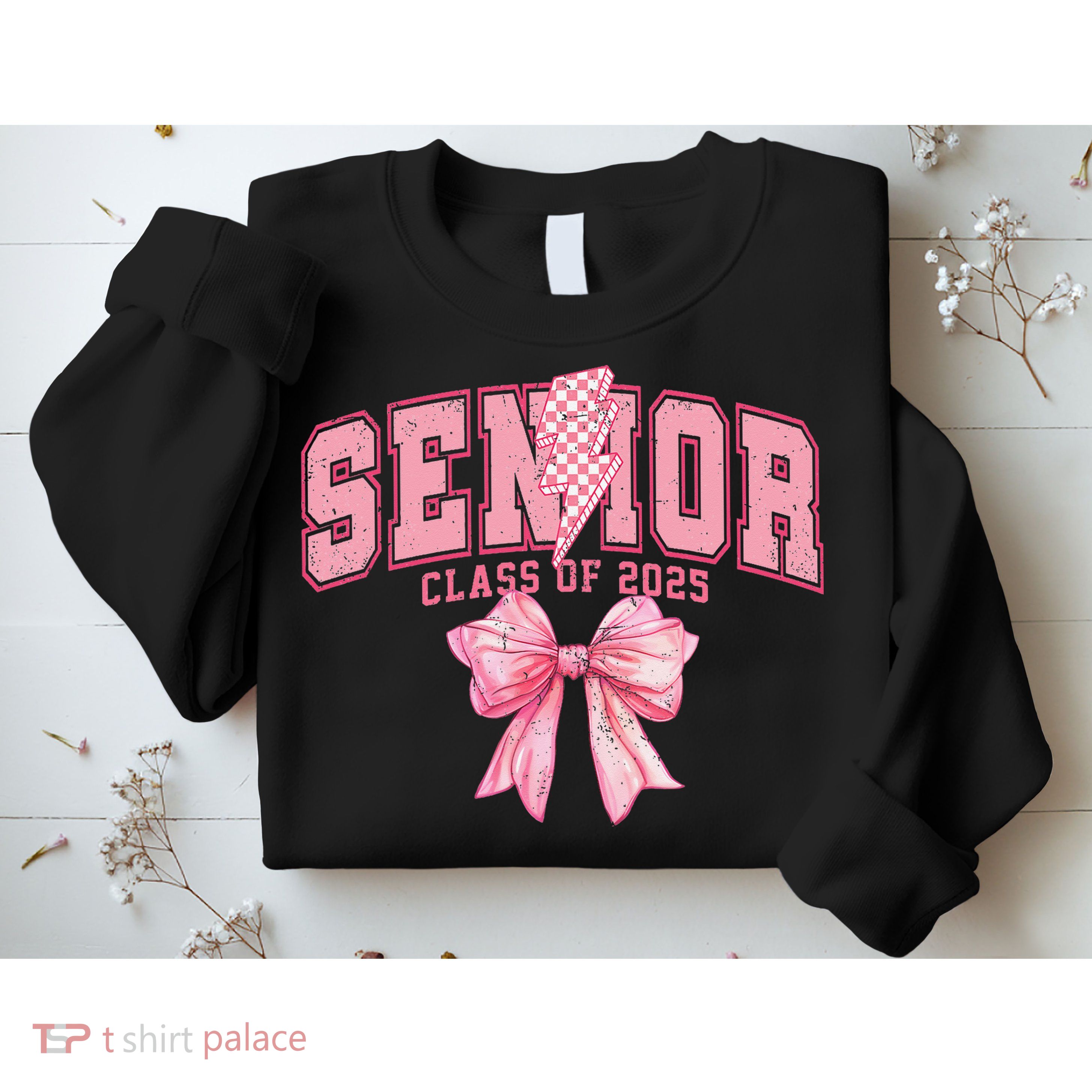 Class Of 2025 Coquette Senior 2025 Graduation Back To Sweatshirt