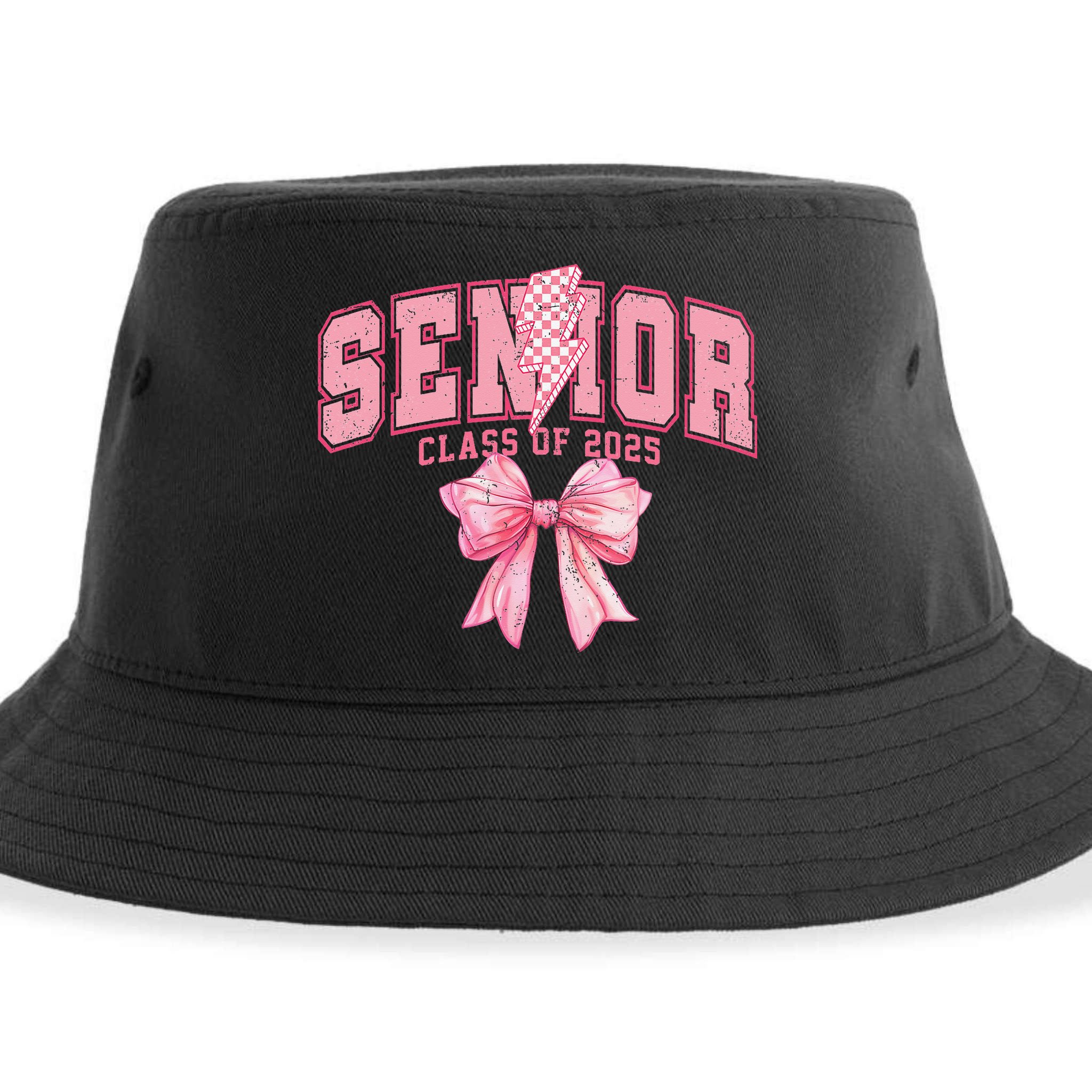 Class Of 2025 Coquette Senior 2025 Graduation Back To Sustainable Bucket Hat