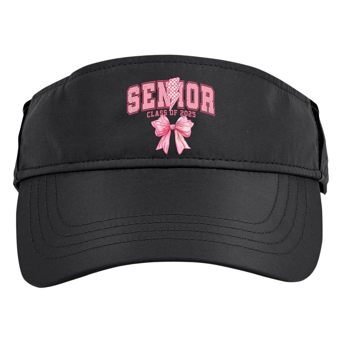 Class Of 2025 Coquette Senior 2025 Graduation Back To Adult Drive Performance Visor