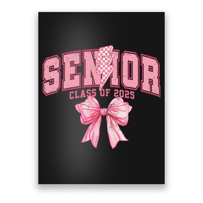 Class Of 2025 Coquette Senior 2025 Graduation Back To Poster