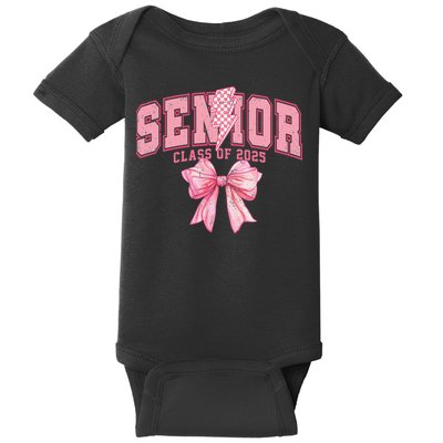 Class Of 2025 Coquette Senior 2025 Graduation Back To Baby Bodysuit