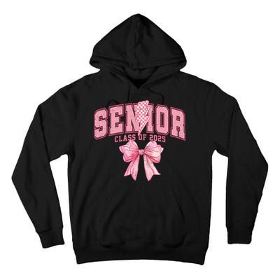 Class Of 2025 Coquette Senior 2025 Graduation Back To Tall Hoodie