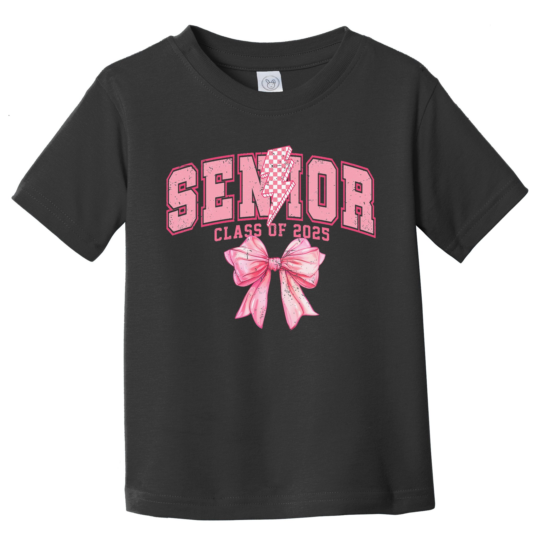 Class Of 2025 Coquette Senior 2025 Graduation Back To Toddler T-Shirt