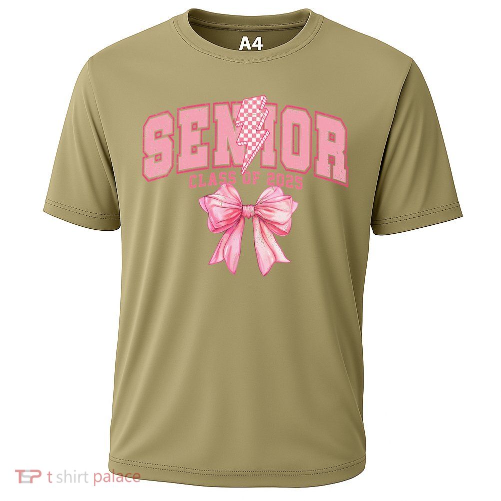 Class Of 2025 Coquette Senior 2025 Graduation Back To Performance Shirt