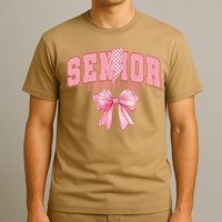 Class Of 2025 Coquette Senior 2025 Graduation Back To T-Shirt