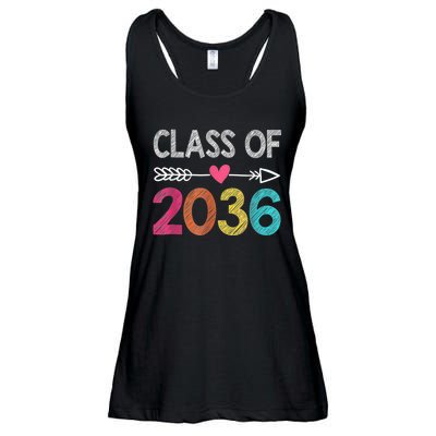 Class Of 2036 Pre-K Graduate Preschool Graduation Ladies Essential Flowy Tank