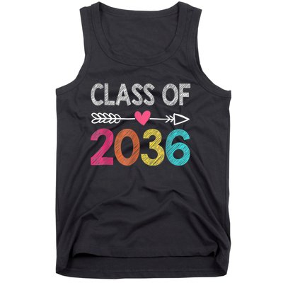 Class Of 2036 Pre-K Graduate Preschool Graduation Tank Top