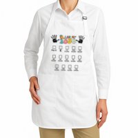 Class Of 2030 Grow With Me Checklist Prek 12th Retro K12 Apron