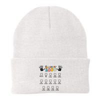 Class Of 2030 Grow With Me Checklist Prek 12th Retro K12 Beanie