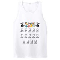 Class Of 2030 Grow With Me Checklist Prek 12th Retro K12 PosiCharge Competitor Tank
