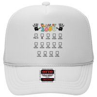 Class Of 2030 Grow With Me Checklist Prek 12th Retro K12 Trucker Hat