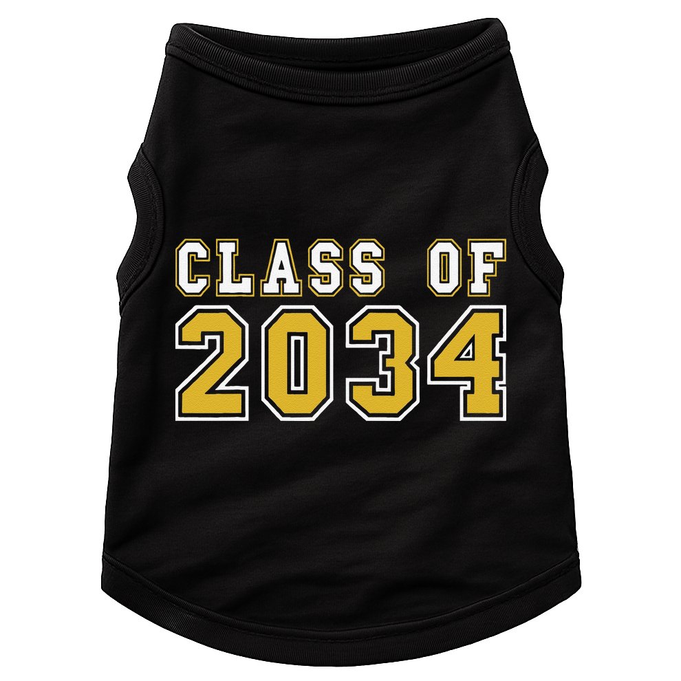Class Of 2034 Graduation First Day Of Kindergarten PreK Doggie Tank