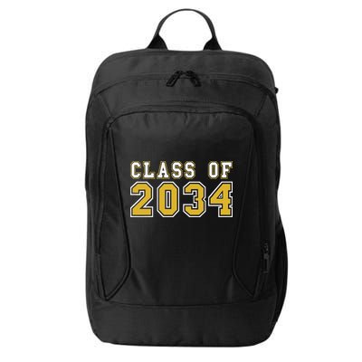 Class Of 2034 Graduation First Day Of Kindergarten PreK City Backpack