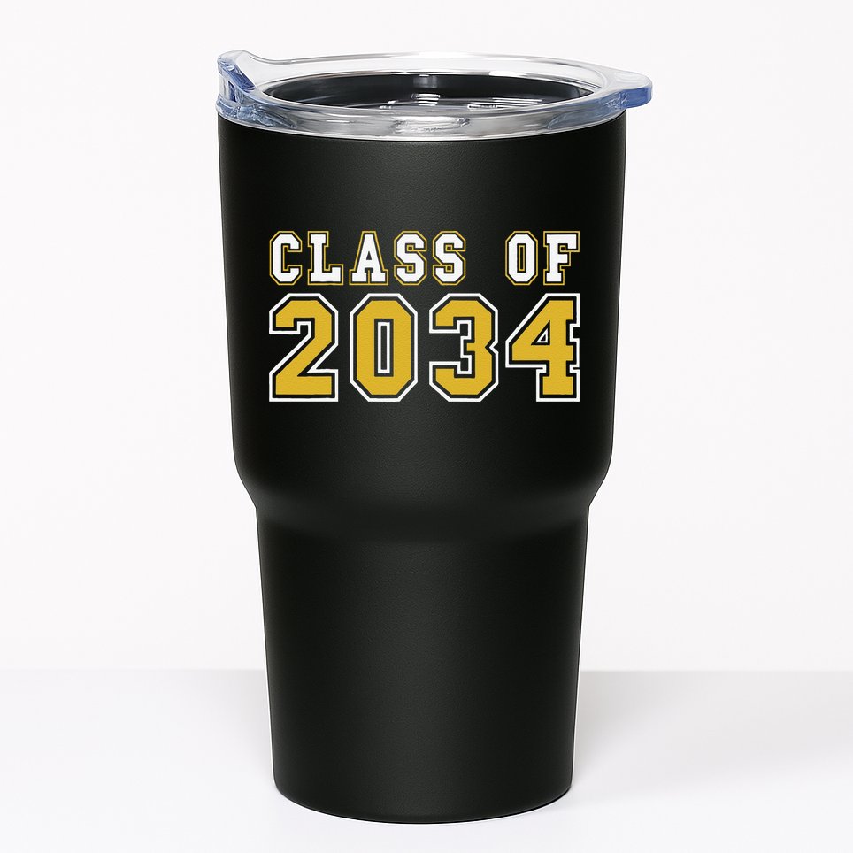 Class Of 2034 Graduation First Day Of Kindergarten PreK Tumbler