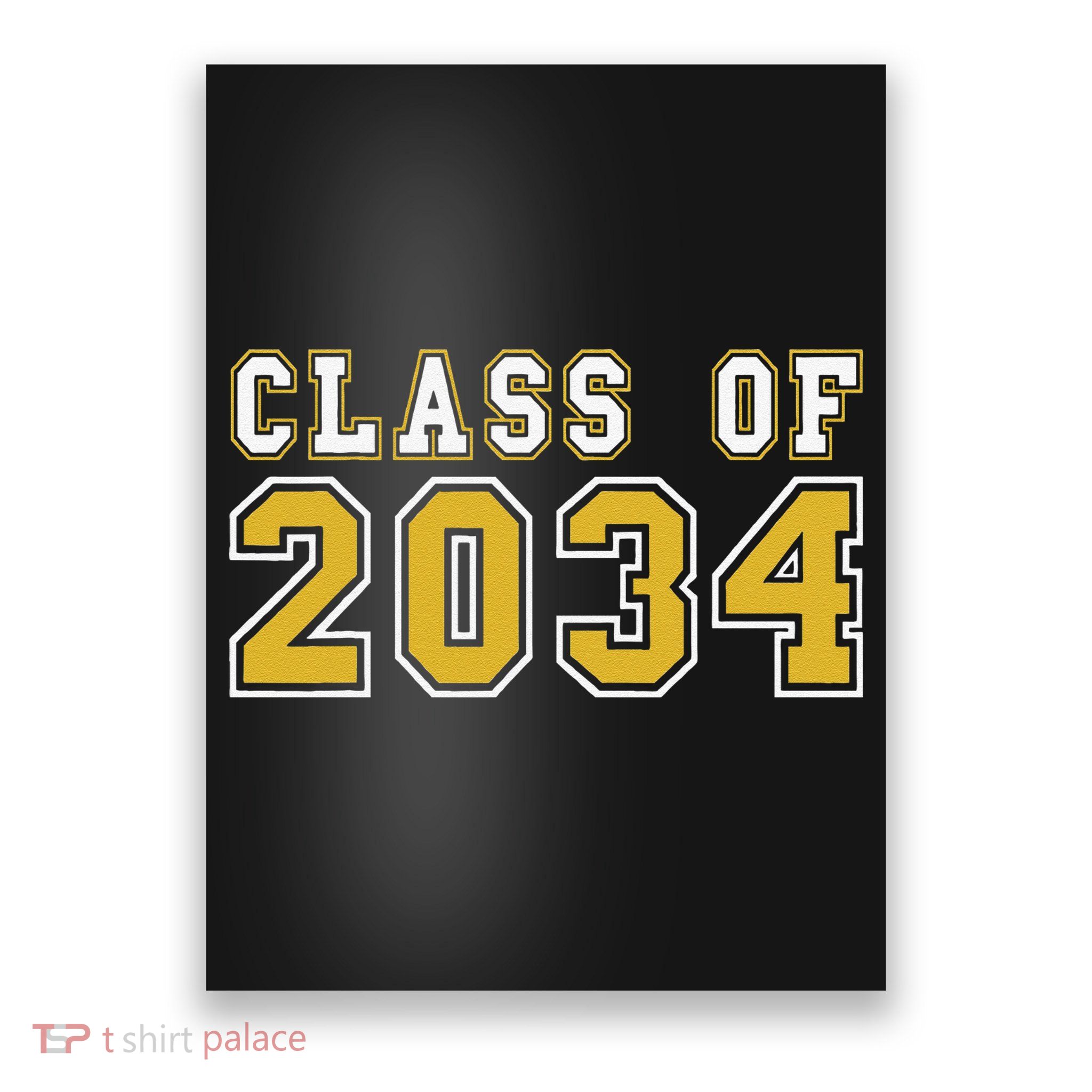 Class Of 2034 Graduation First Day Of Kindergarten PreK Poster