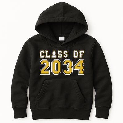 Class Of 2034 Graduation First Day Of Kindergarten PreK Kids Hoodie
