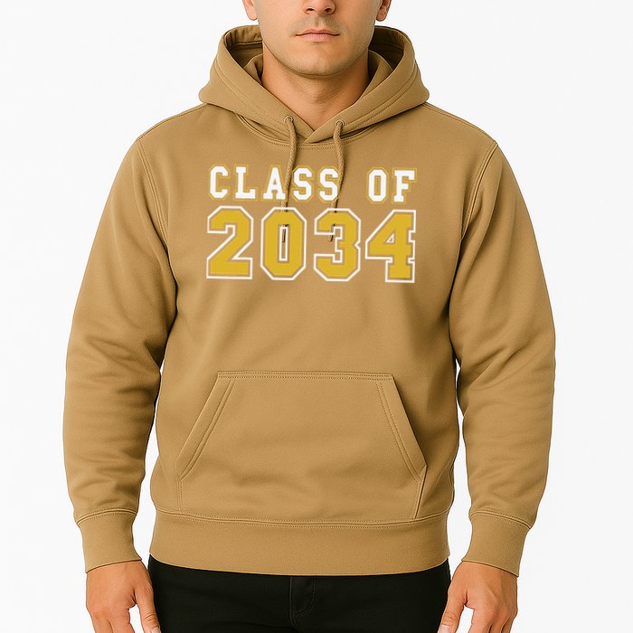Class Of 2034 Graduation First Day Of Kindergarten PreK Hoodie