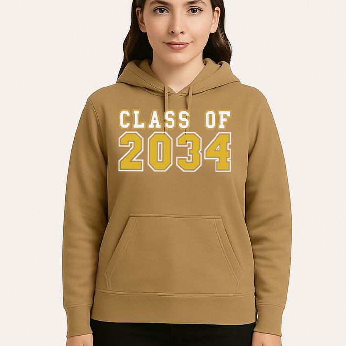 Class Of 2034 Graduation First Day Of Kindergarten PreK Hoodie
