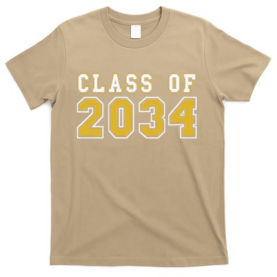 Class Of 2034 Graduation First Day Of Kindergarten PreK T-Shirt