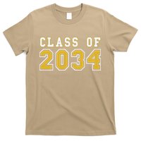 Class Of 2034 Graduation First Day Of Kindergarten PreK T-Shirt