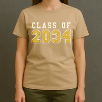 Class Of 2034 Graduation First Day Of Kindergarten PreK T-Shirt
