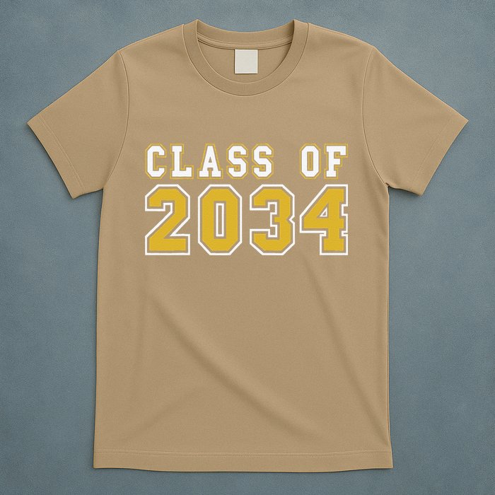 Class Of 2034 Graduation First Day Of Kindergarten PreK T-Shirt