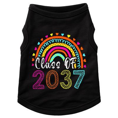 Class Of 2037 Kindergarten Prek Grow With Me Graduation Doggie Tank