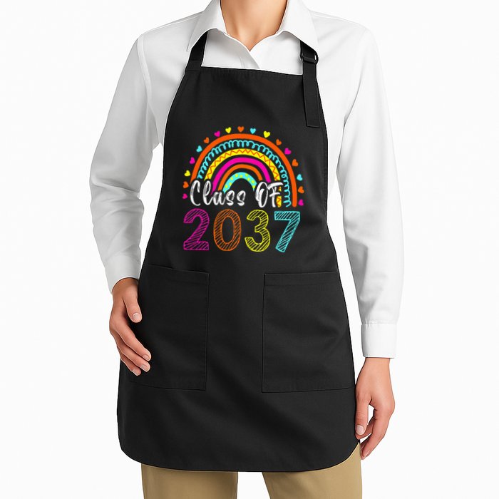 Class Of 2037 Kindergarten Prek Grow With Me Graduation Apron