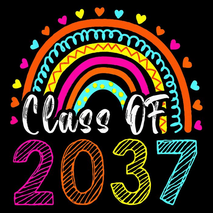 Class Of 2037 Kindergarten Prek Grow With Me Graduation City Backpack