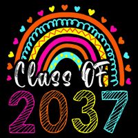 Class Of 2037 Kindergarten Prek Grow With Me Graduation Backpack