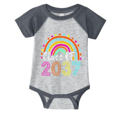 Class Of 2037 Kindergarten Prek Grow With Me Graduation Infant Baby Jersey Bodysuit