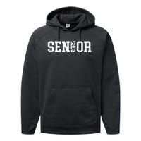 Class Of 2025 Senior 2025 Graduation 2025 Back To School Performance Fleece Hoodie