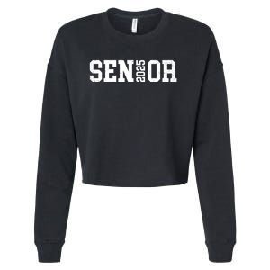 Class Of 2025 Senior 2025 Graduation 2025 Back To School Cropped Pullover Crew