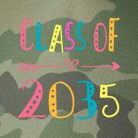 Class Of 2035 Graduation Legacy Tie Dye Trucker Hat