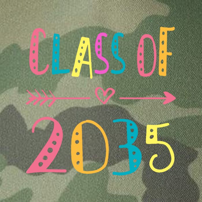 Class Of 2035 Graduation Legacy Tie Dye Trucker Hat