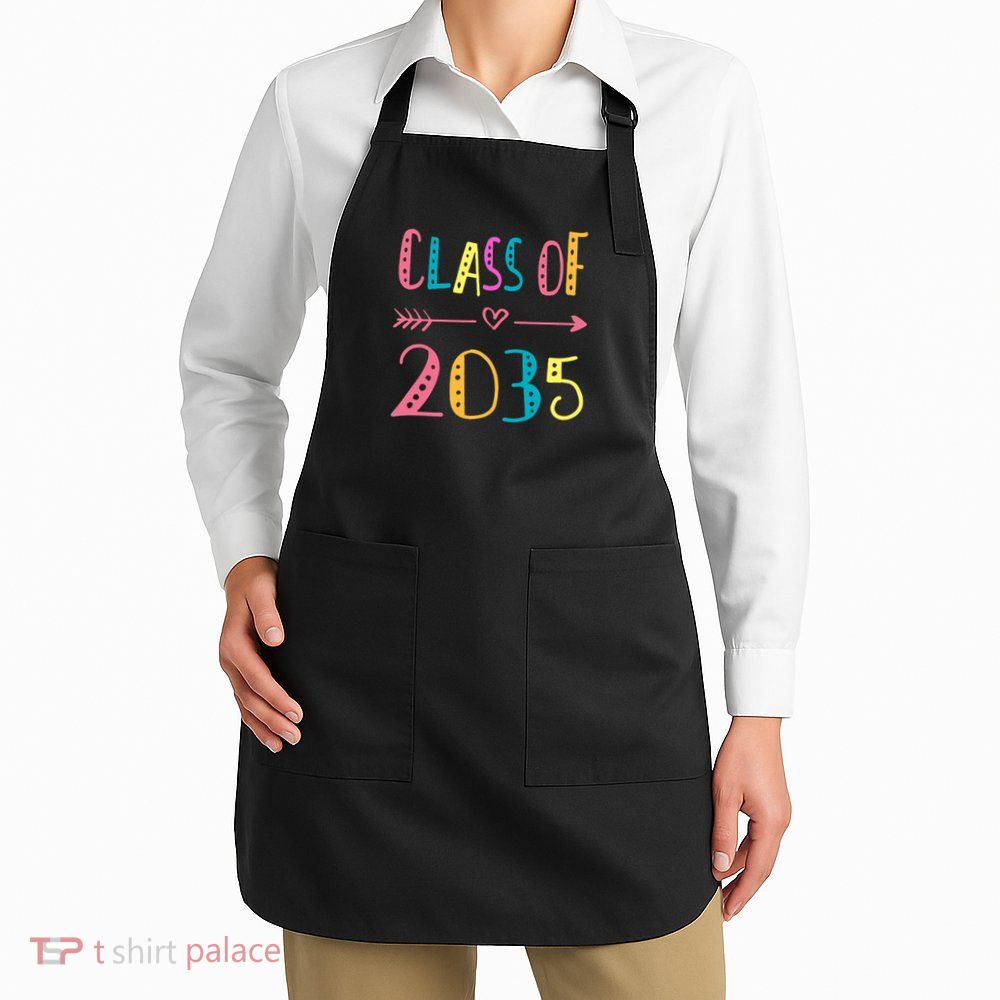 Class Of 2035 Graduation Apron
