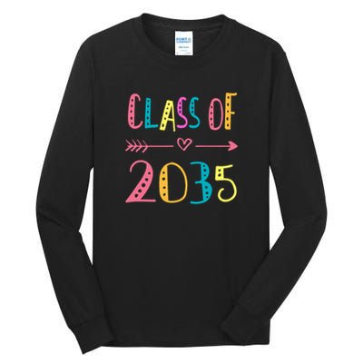 Class Of 2035 Graduation Tall Long Sleeve T-Shirt