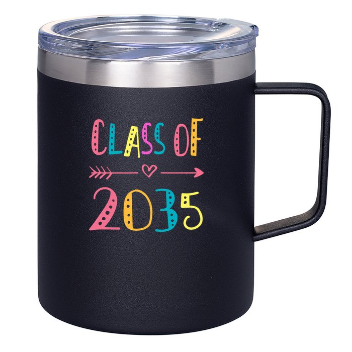 Class Of 2035 Graduation 12oz Stainless Steel Coffee Mug