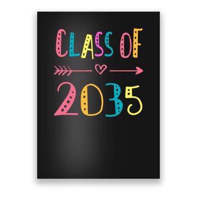 Class Of 2035 Graduation Poster