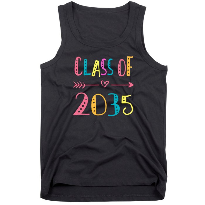 Class Of 2035 Graduation Tank Top