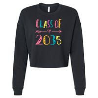 Class Of 2035 Graduation Cropped Pullover Crew