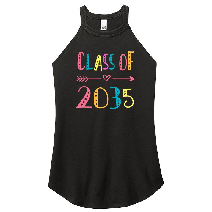 Class Of 2035 Graduation Women's Perfect Tri Rocker Tank