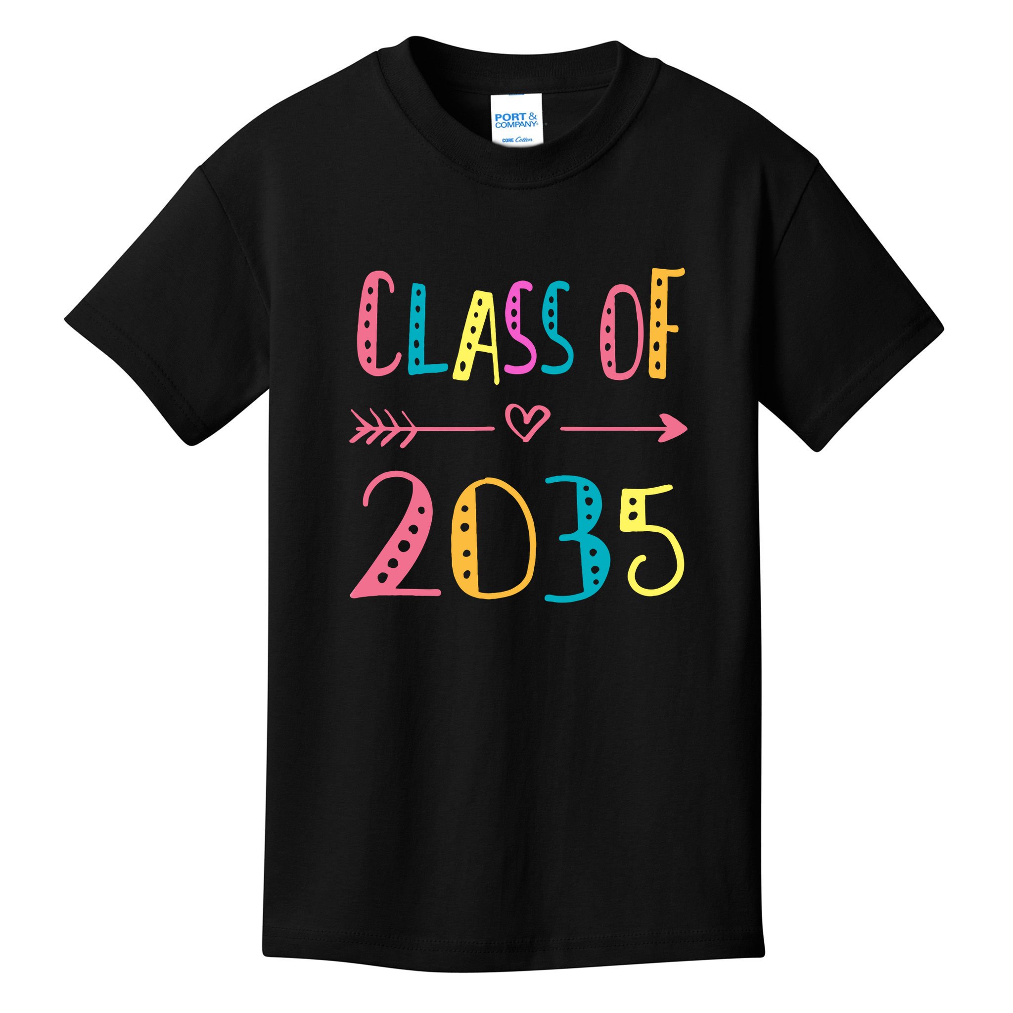 Class Of 2035 Graduation Kids T-Shirt