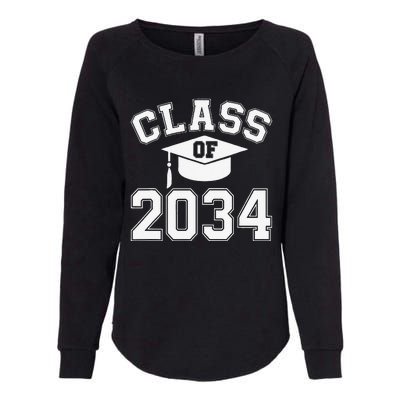 Class Of 2034 Grow With Me First Day Of Kindergarten Gift Womens California Wash Sweatshirt