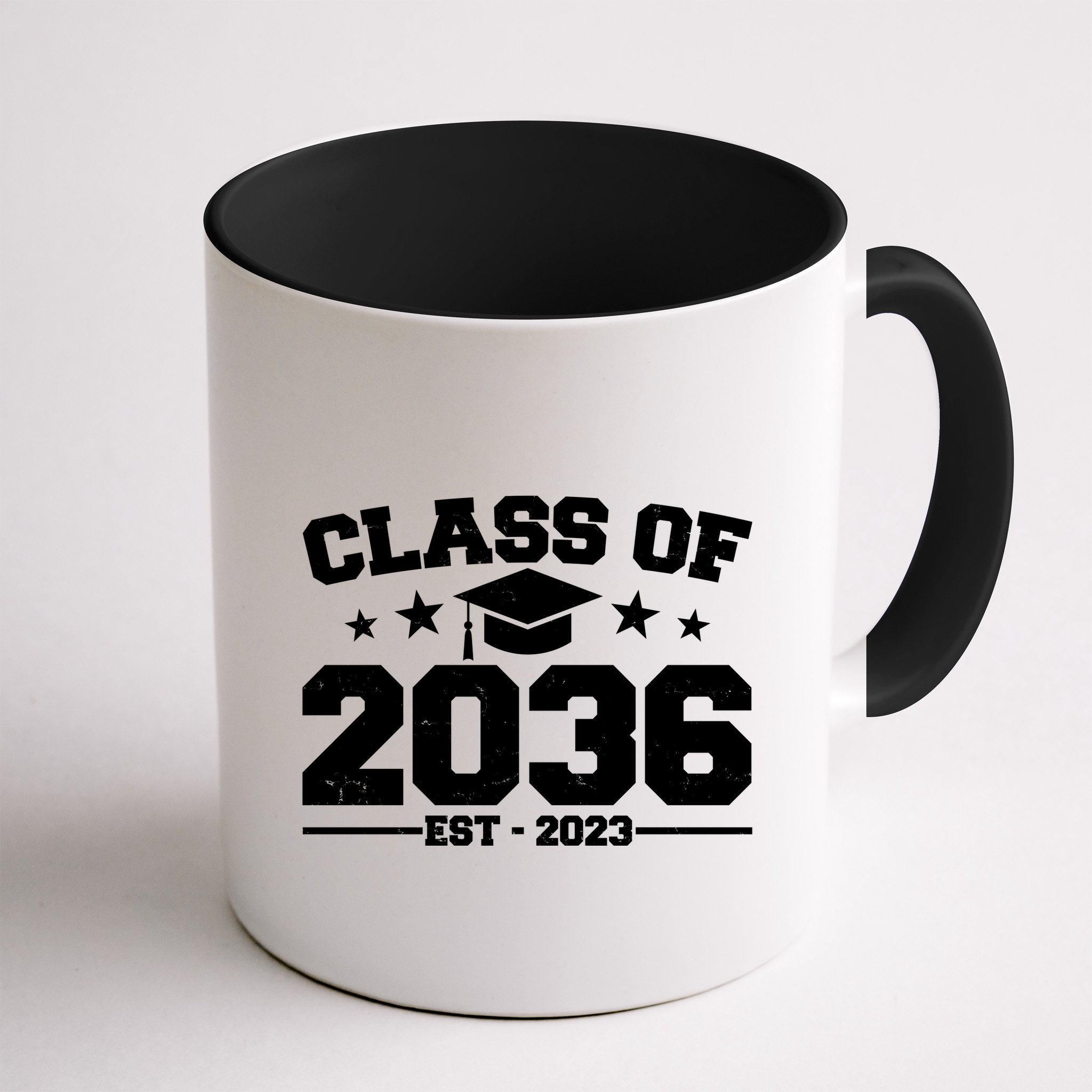 Class Of 2036 Grow With Me Kindergarten Graduation Mug