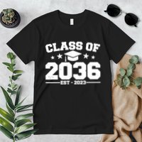 Class Of 2036 Grow With Me Kindergarten Graduation Premium T-Shirt