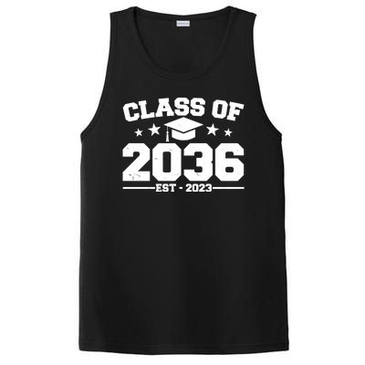 Class Of 2036 Grow With Me Kindergarten Graduation PosiCharge Competitor Tank