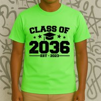 Class Of 2036 Grow With Me Kindergarten Graduation T-Shirt
